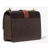 Michael Kors Greenwich Borsa crossbody 35S5GGRC1BBRO marrone pelle Saffiano