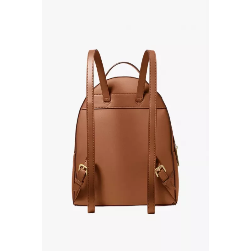 Michael Kors Hudson Zaino Luggage Brown Signature Coated Canvas Donna 35F3G6HB6LLUG