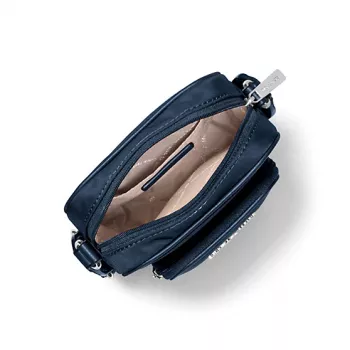 Michael Kors Jet Set Borsa crossbody blu pelle saffiano 35T5S5FC5CNAV