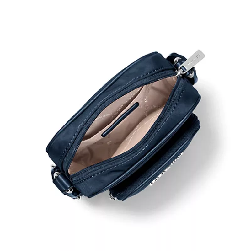 Michael Kors Jet Set Borsa crossbody blu pelle saffiano 35T5S5FC5CNAV