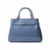 Michael Kors Jet Set Borsa crossbody navy in tela signature
