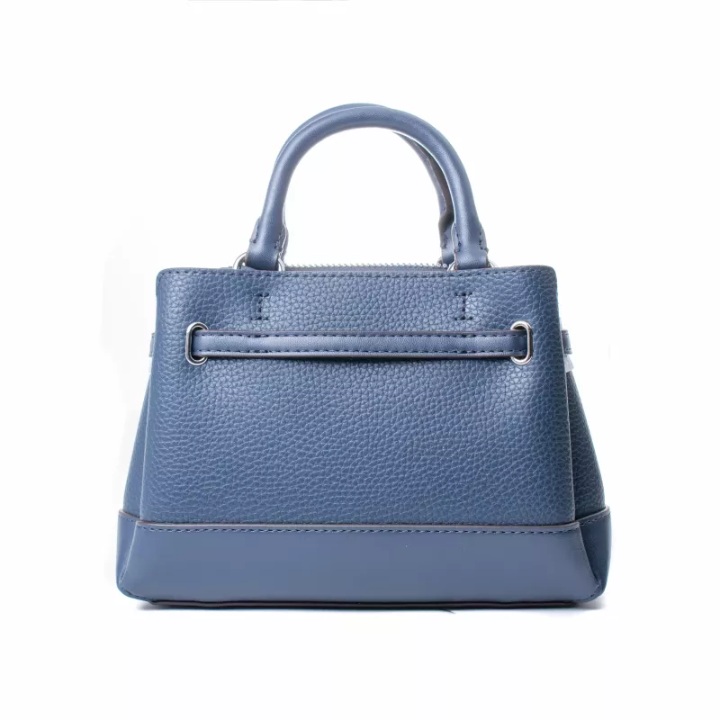 Michael Kors Jet Set Borsa crossbody navy in tela signature