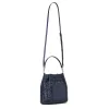 Michael Kors Jet Set Navy Signature Logo Borsa a tracolla 35S6S2ZC1YNAV
