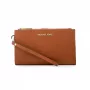 Michael Kors Jet Set Travel Pochette portafoglio con cinturino 35F8GTVW0LLUG - pelle Saffiano, luggage, hardware tono oro