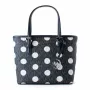Michael Kors Jet Set Travel borsa a tracolla blu navy in tela rivestita signature