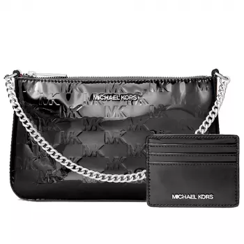 Michael Kors Jet Set Travel Borsa a tracolla set nero