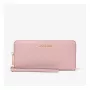 Michael Kors Jet Set Travel Pochette con cinturino in pelle Saffiano powder blush