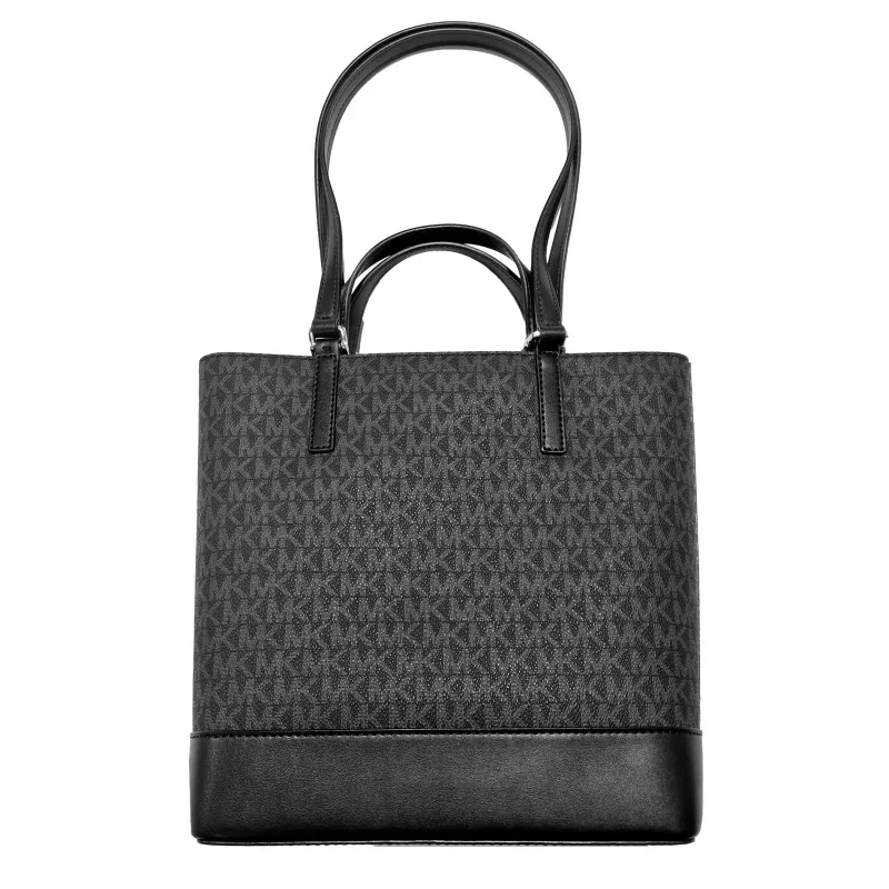 Michael Kors Jet Set Travel borsa a spalla in pelle Saffiano nero 35S4GX9T1BBLA