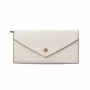 Michael Kors Jet Set Travel Portafoglio da polso in pelle Saffiano, Luggage, Tono oro