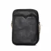 Michael Kors Jet Set Travel Borsa a spalla piccola nera in pelle Saffiano 35H3GTVC2LBLA