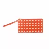 Michael Kors Jet Set Travel pochette in pelle Saffiano rossa 35S5GTVW3IRED