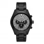 Michael Kors Lexington orologio al quarzo cronografo uomo MK8899 46mm quadrante blu argento acciaio inox