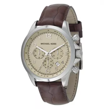 Michael Kors Orologio Cronografo Uomo MK8115 45mm Nero Silicone
