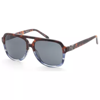 Michael Kors Occhiali da sole uomo MK2202-394155 Dark Tortoise Marrone sfumato 57mm