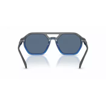 Michael Kors occhiali da sole uomo MK2251U401180 - montatura nera, lenti grigie sfumate, 57 mm