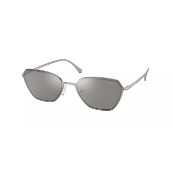 Michael Kors MK1081-10146G occhiali da sole unisex pilot oro chiaro grigio sfumato 56mm