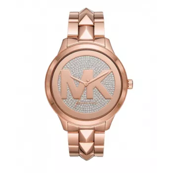 Michael Kors MK6736 Pyper cronografo orologio donna 44 mm acciaio inox argento