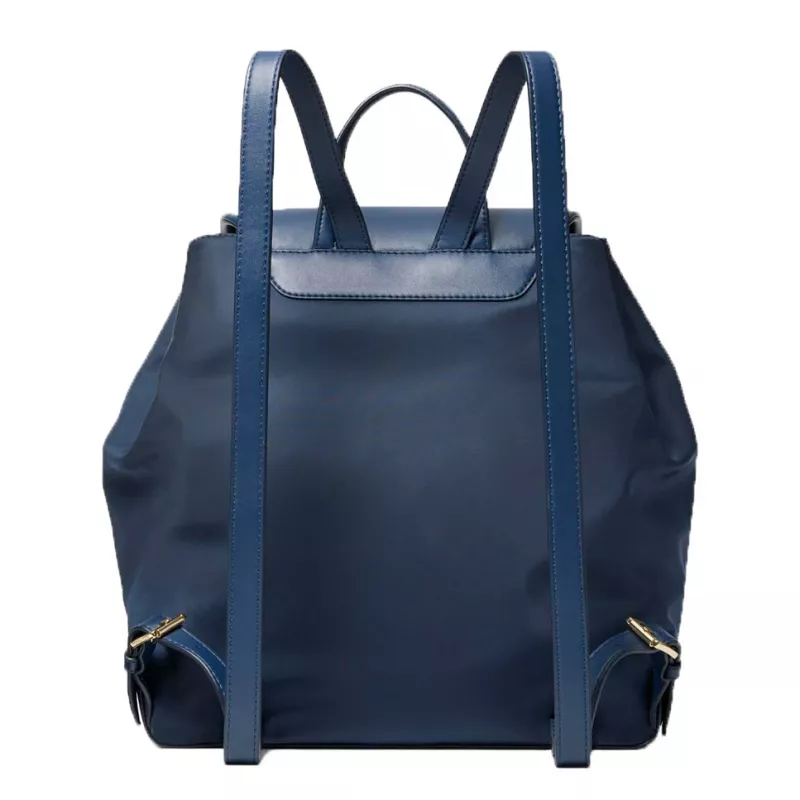 Michael Kors Raven zaino 30R4GRKB7CNAV Navy tela Signature 30x36x17 cm
