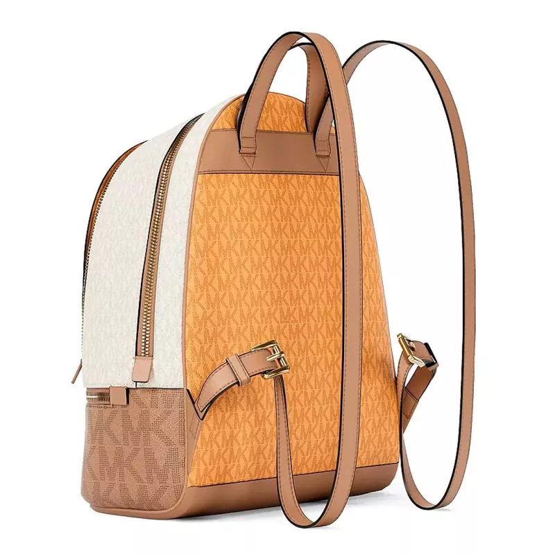 Michael Kors Raven Zaino Vanilla in pelle Saffiano da donna Medium 35S5GRAB6VORA