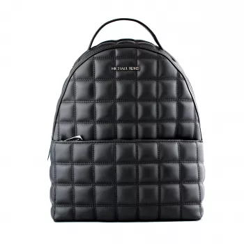 Michael Kors Rhea Medium Backpack Black Leather Donna 35R5S6HB6VBLA