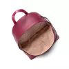 Michael Kors Rhea Zaino medio Dark Berry pelle Saffiano finiture dorate