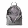 Michael Kors Rhea zaino donna 28x23x10 cm grigio perla in pelle Saffiano
