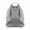Michael Kors Rhea zaino donna 28x23x10 cm grigio perla in pelle Saffiano