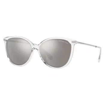 Michael Kors Vivian Occhiali da sole da donna MK2184U30156G Montatura nera Lenti grigie sfumate 58mm