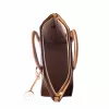 Michael Kors Vivianne Borsa a spalla Brown Multi tela rivestita con stampa logo