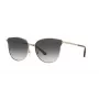 Michael Kors Occhiali da sole da donna Aviator MK1120-10148G Montatura argento Lenti grigie sfumate 62mm