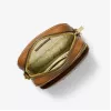 Michael Kors Borsa a spalla da donna Greenwich Small in pelle Saffiano color Luggage