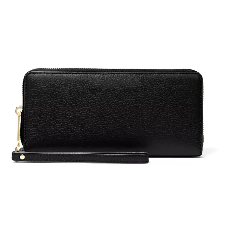 Michael Kors pochette da polso donna Jet Set Travel in pelle Saffiano, nero