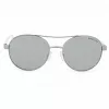Michael Kors Occhiali da sole donna pilot MK-1159 - montatura in acetato nera, lenti sfumate grigie