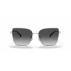 Michael Kors Occhiali da sole da donna Aviator MK1108 Light Gold Grigio sfumato 57mm