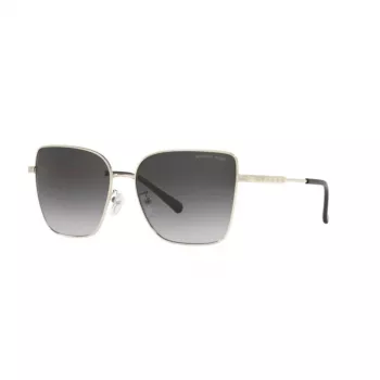 Michael Kors Occhiali da sole da donna Aviator MK1108 Light Gold Grigio sfumato 57mm