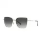 Michael Kors Occhiali da sole da donna Aviator MK1108 Light Gold Grigio sfumato 57mm
