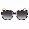 Michael Kors Occhiali da sole donna MK2206SNOWLEO Snow Leopard acetato grigio sfumato 55mm