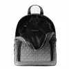 Michael Kors Zaino donna Rhea 28x23x10 cm nero Signature Canvas