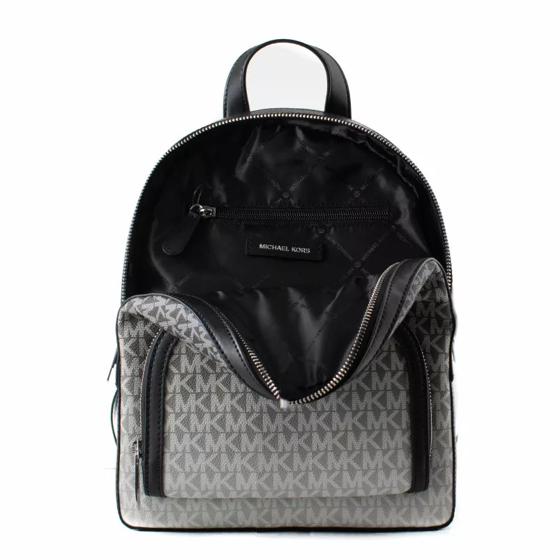 Michael Kors Zaino donna Rhea 28x23x10 cm nero Signature Canvas