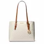 Michael Kors set borse donna in pelle Saffiano – tote e pochette (vaniglia) – modello 35F3GCFT9TVAN
