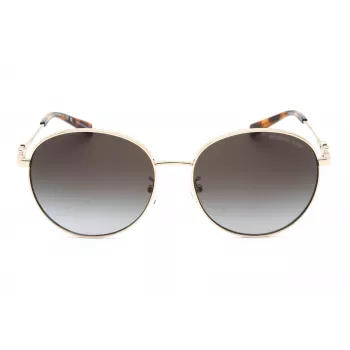 Occhiali da sole donna Michael Kors MK1119-10148G montatura quadrata grigio trasparente lenti grigio sfumato 57/16/140 mm