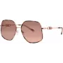 Michael Kors occhiali da sole donna MK1127J110813 - montatura in acetato tartaruga, lenti marroni sfumate, 59 mm