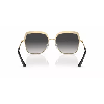 Michael Kors occhiali da sole donna MK1141-10148G montatura farfalla oro rosa lenti grigie sfumate 57mm