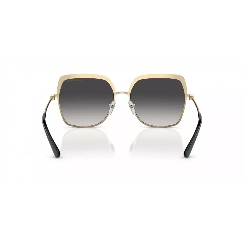 Michael Kors occhiali da sole donna MK1141-10148G montatura farfalla oro rosa lenti grigie sfumate 57mm