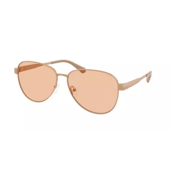 Michael Kors occhiali da sole donna MK1160-190073, montatura tartaruga scuro, lenti marrone sfumato, 59 mm