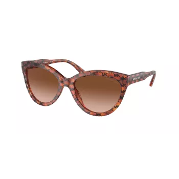 Michael Kors Occhiali da sole donna MK2158-34453B Dark Tortoise Brown Gradient 55mm