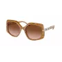 Occhiali da sole donna Michael Kors MK217739153B5 montatura tartarugata scura lenti marrone sfumato 56mm