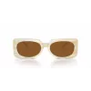 Occhiali da sole donna Michael Kors MK2215-400173 nero grigio sfumato 56mm