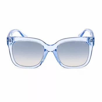 Michael Kors Occhiali da sole donna MK2268UCORNFL - Montatura in acetato Cornflower, lenti grigio sfumato, 54 mm