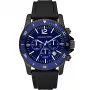 Michael Kors MK8165 Orologio al quarzo da uomo, 46 mm, quadrante nero/blu